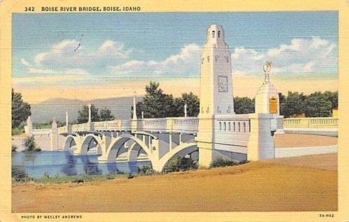 linen postcard, photo by WesleyAndrews